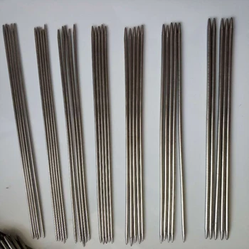 

55PCS/SET 35cm stainless steel Straight knitting needles crochet hooks knitting needles set Size 6-16