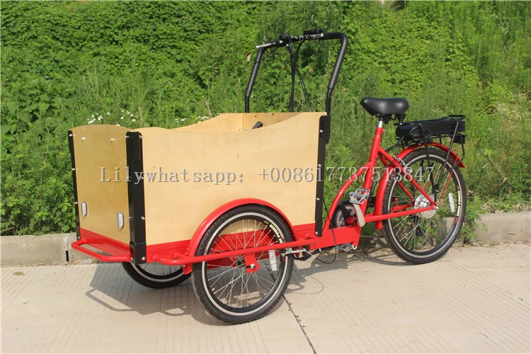 Популярная дешевая педаль/Электрический грузовой трицикл для доставки большой емкости пищевой велосипед трайк Бесплатная доставка