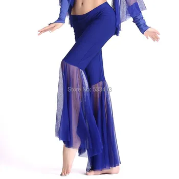 

Belly dance dancing wear trousers milk silk gauze exercise belly dance pants