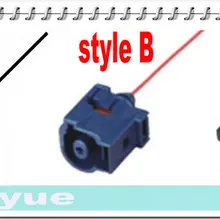 Longyue 10 шт 1-pin Автомобиля Проводка разъема гнездо соединителя адаптер 15 см провода