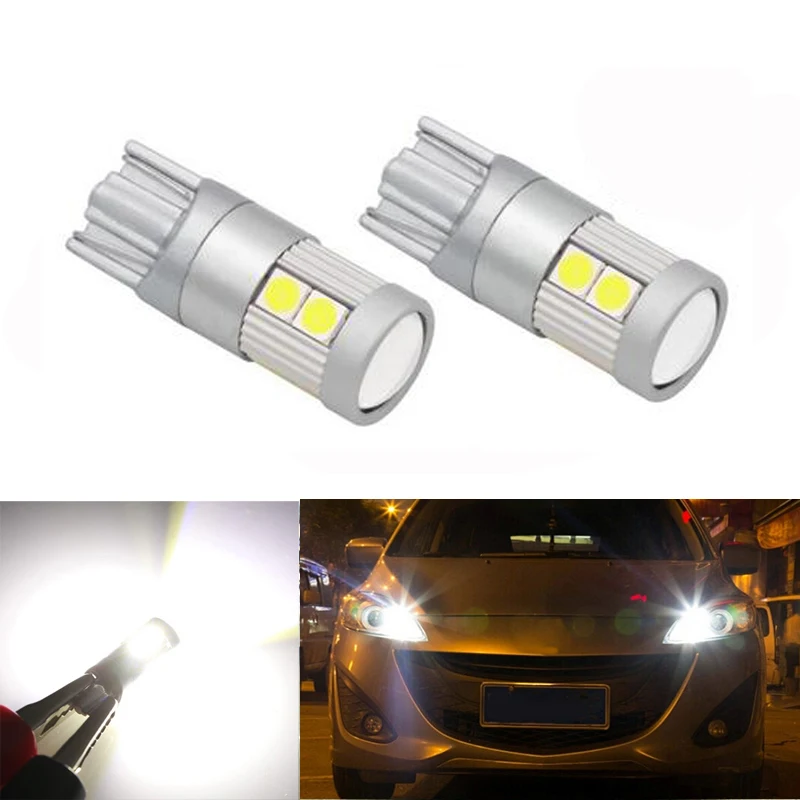 2x W164 T10 W5W 9 светодиодный 3030SMD Автомобильные стояночные огни Sidelight нет ошибок для