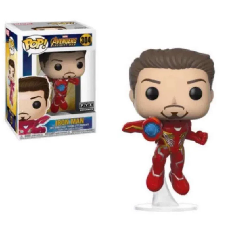

Funko pop Avengers 3 Iron Man tony stark Vinyl Figure Model Toy with IN Box