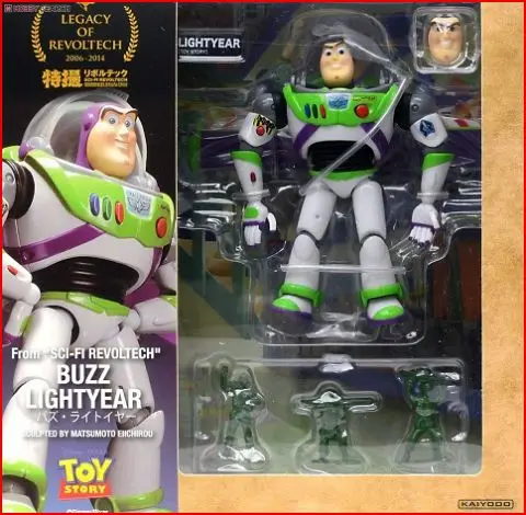 

Disney Toy Story 4 Buzz Lightyear NO.011 Sci-Fi Revoltech Action Figure Models Toy Story 3 4 Woody Buzz Lightyear Gifts for Kid