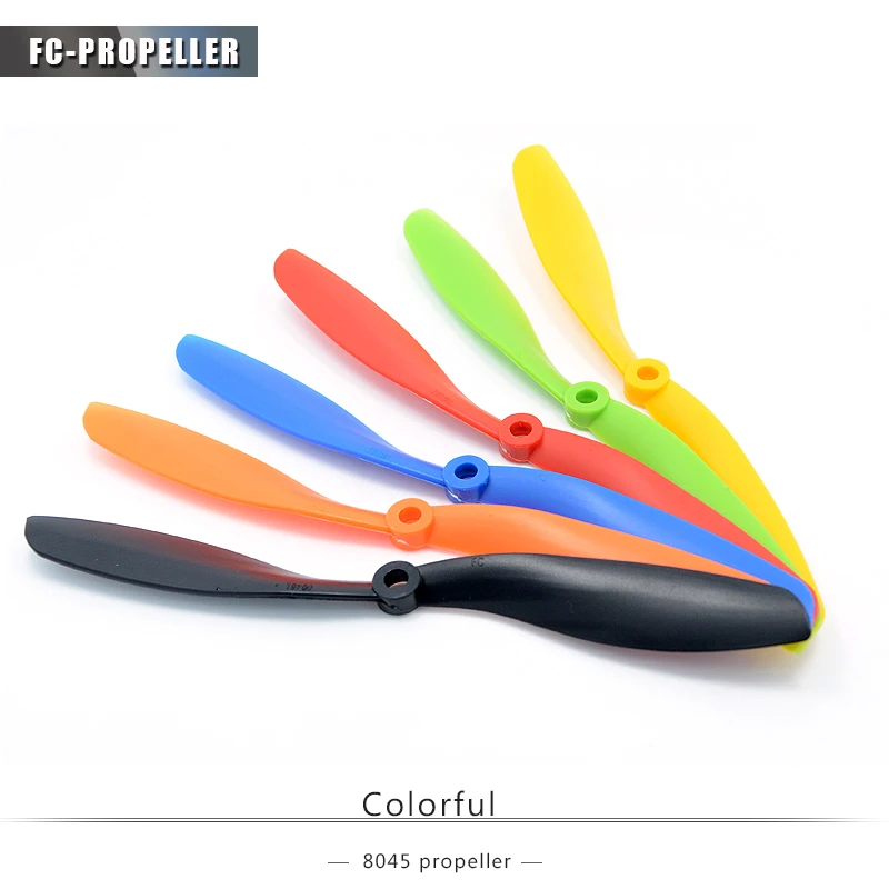 

rc airplane quadcopter multicopter high efficiency quality 8inch 8045 2blades propllers for fpv race drone 10pcs