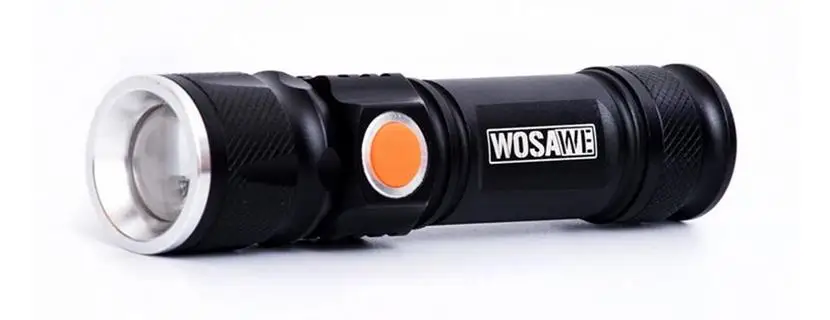 Flash Deal 2019 Wosawe T6 LED Bicycle Light Super Light USB Rechargeable Bike Waterproof Built-in Battery Head Front Bike Light Flashlight 4