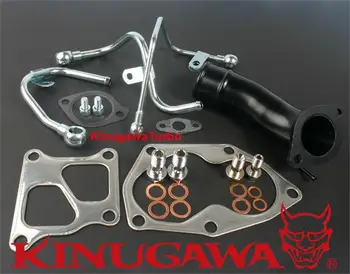

Kinugawa Turbo Install Kit for Mitsubishi 4G63T Lancer EVO 9 fit EVO 4~8