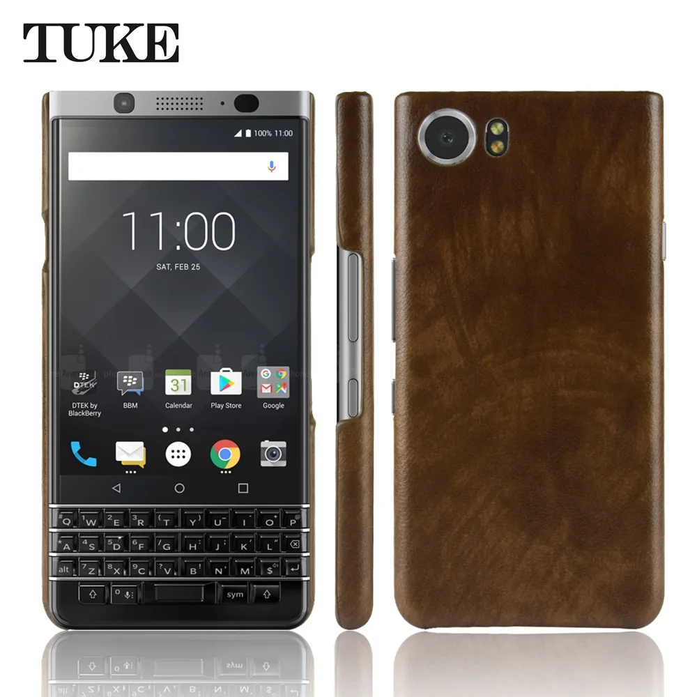 Case For Blackberry KEYONE Litchi Pattern Slim Hard Cover For Blackberry  KEYONE Case For Blackberry  KEYONE Case