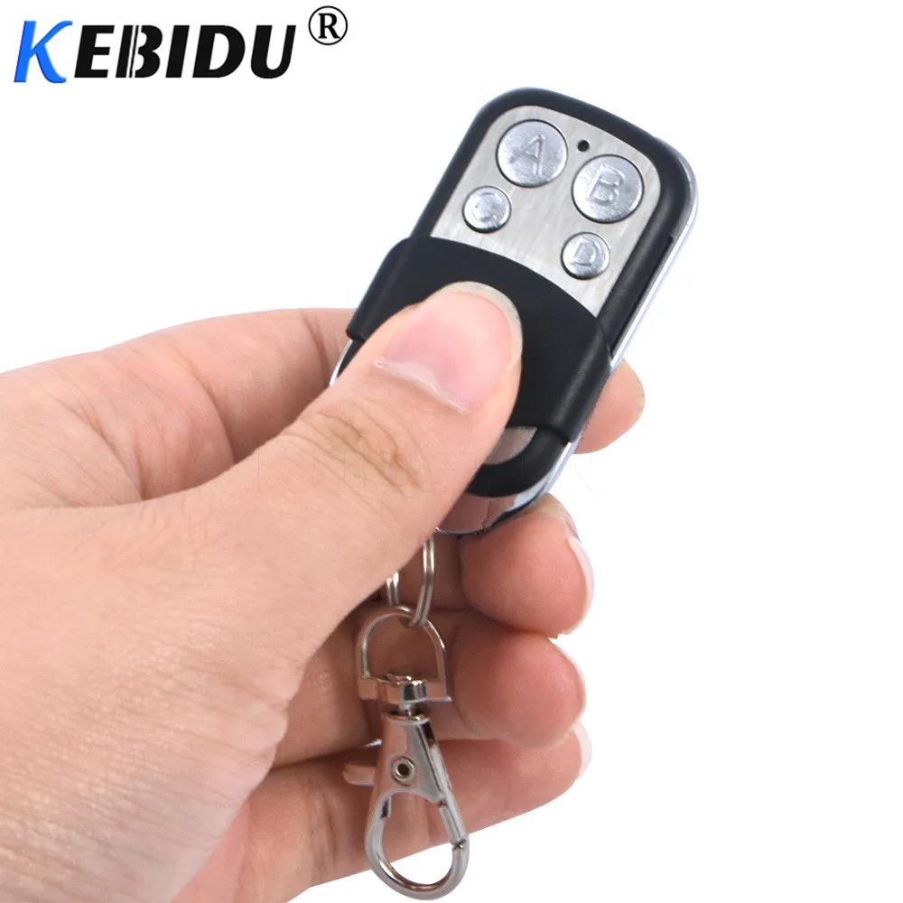Kebidu 4 канальный пульт дистанционного управления контроллер копирования 433 МГц Беспроводной брелок контроллер для клонирование; копирование код гаражная дверь ключ автомобиля