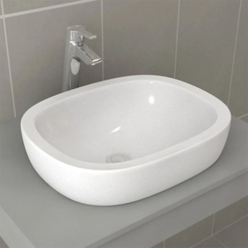 

Standard Bathroom Aidike 0626 Bowl Basin Table Art Basin Ceramic Washbasin Basin Table Basin Household Use