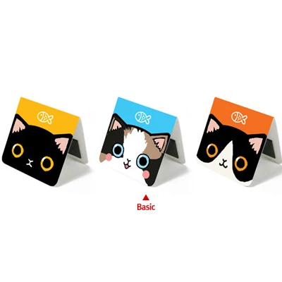 

Super Cute Korean Magnetic Bookmark Cartoon Cat Lovely Life Book Marker Gift 3pcs/lot