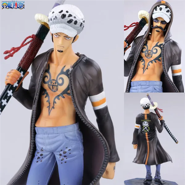 Anime One Piece 3Face Trafalgar Law Action Figure Toys Collection Toys,One Piece Action Figure