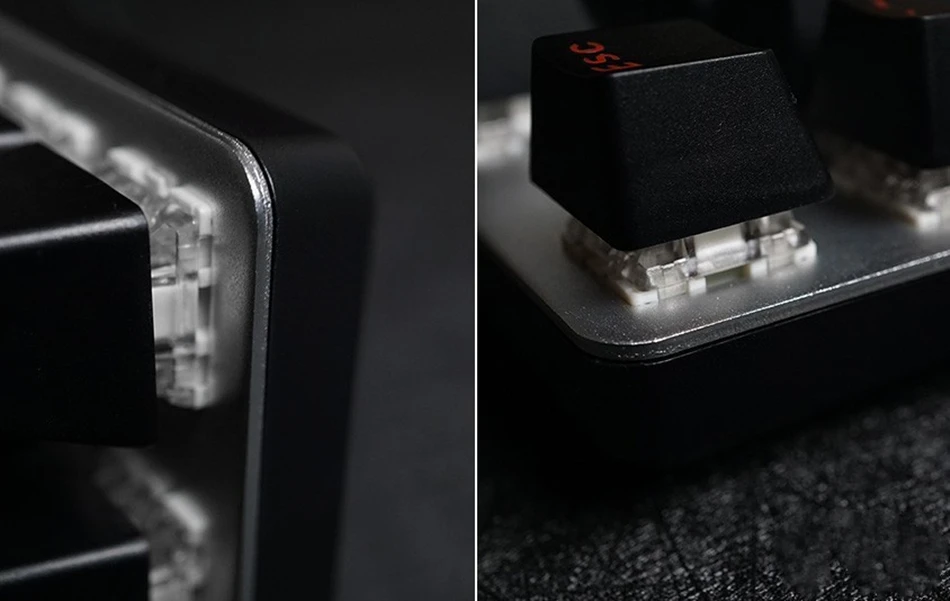 Rapoo V500 сплав версия Механическая игровая клавиатура Teclado с питанием от USB для игрового компьютера Настольный Ноутбук черный/коричневый/синий