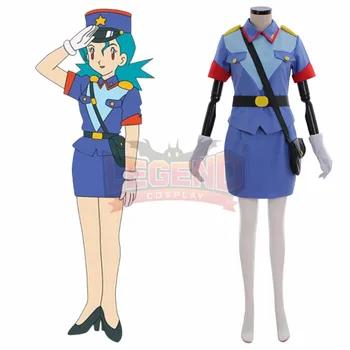 

Pokemon Officer Jenny Cosplay Costume Cosplay Costume custom made halloween costume with hat