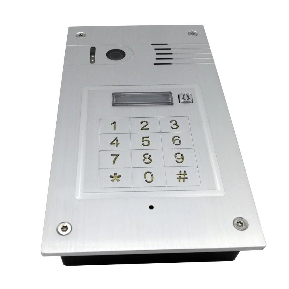 Wifi Wireless ip video Door Intercom System Doorbell Door Phone HD camera embedded wall Metal case Remote Control