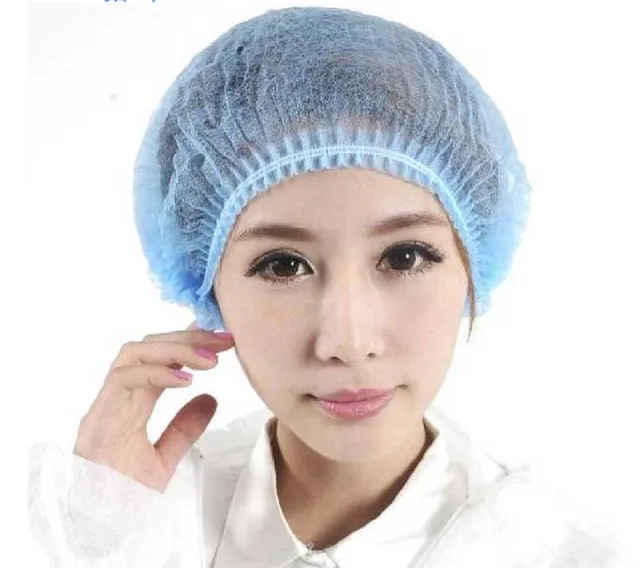 Free shipping disposable Non woven hat dust cap medical cosmetology