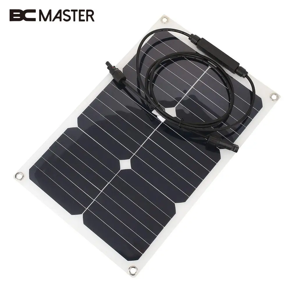 

Durable Solar Panel Solar Cells Photovoltaic Panels Sun Power DIY Module Monocrystalline Silicon 18V 330X280mm