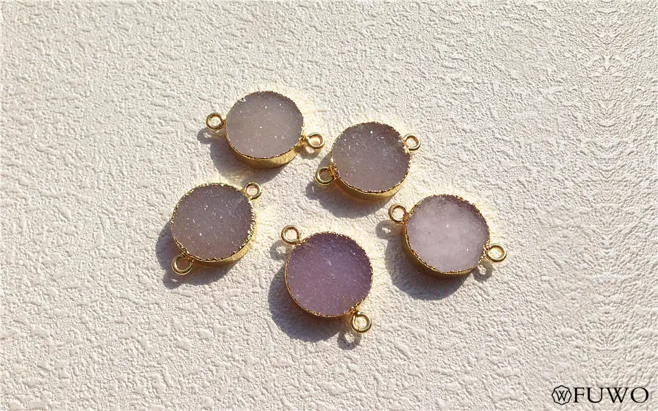 Druzy connector 8