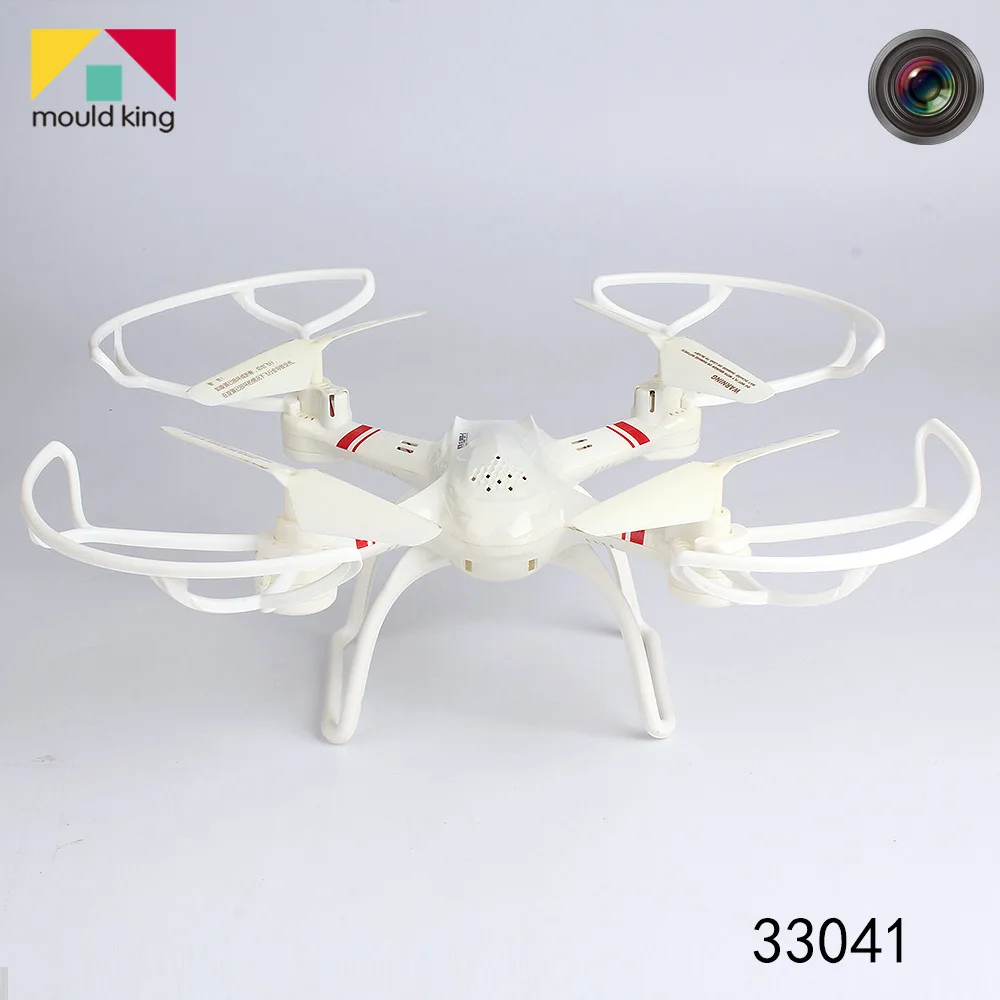 

Mould King Remote Control Helicopter 33041 Outdoor Drone 4CH 6-Axial Metal 3D roll 2.4GHz Quadcopter Aircraft Toy Gift FSWB