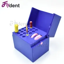 Для стоматологической дезинфекции Autoclavable Endo держатель файлов коробка стоматологический инструмент 20 отверстий для стоматологического стоматолога инструмент
