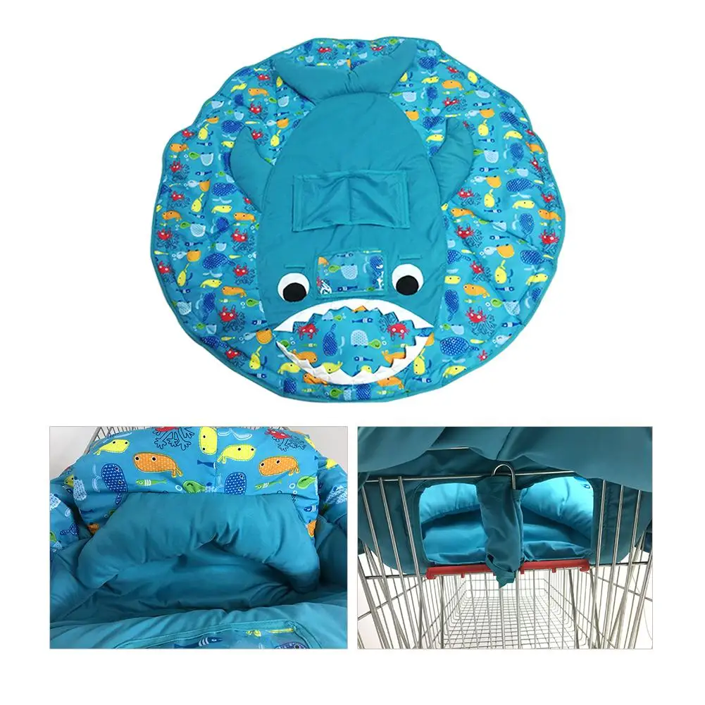 Infant Children Foldable Supermarket Shopping Cart Covers Cartoon Cushion Pad Protection Cover Seat Safety Belt Kid Chair Mat Infant Children Foldable Supermarket Shopping Cart Covers Cartoon Cushion Pad Protection Cover Seat Safety Belt Kid Chair Mat