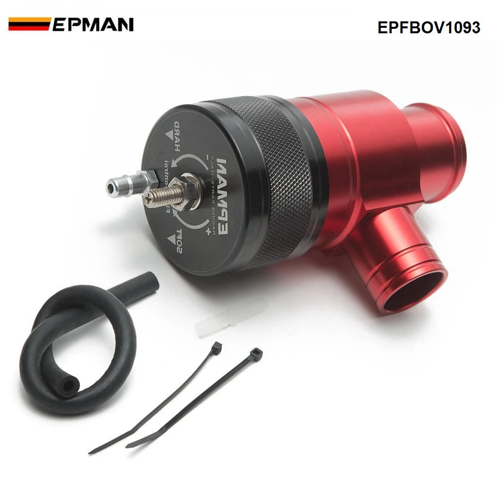 Black EPMAN Universal Billet Aluminum Type-H-RFL Blow off Valve BOV Turbo//Intercooler
