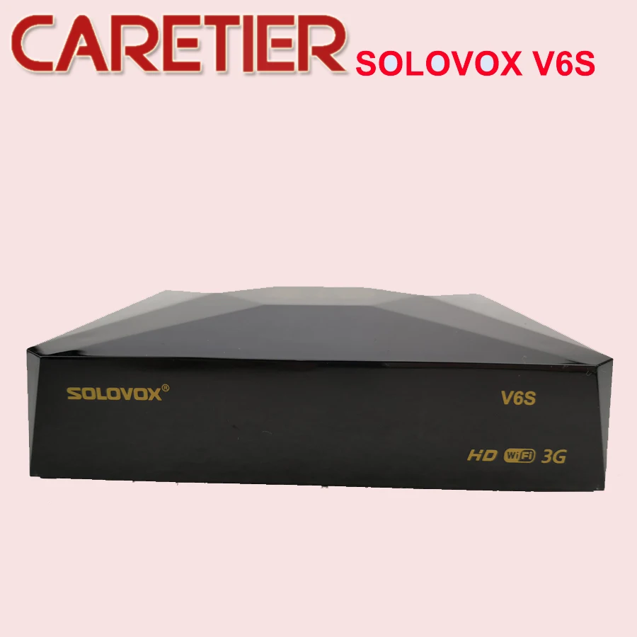 4 шт. SOLOVOX V6S Мини V6S спутниковый ресивер Поддержка 2 USB веб-ТВ карты обмена CCAM/NEWCAM Youporn