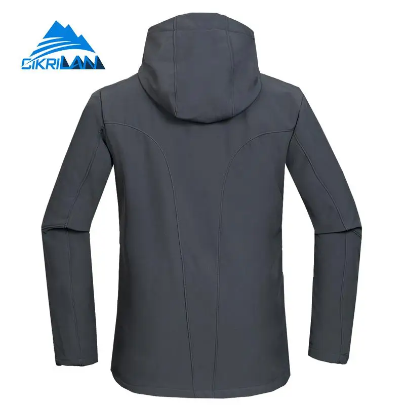Мужская Открытый Отдых Туризм Soft Shell Пальто Ветровка Восхождение Походы Softshell