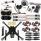 Cheap DIY FPV Drone Kit Welded S600 4 axis Aerial Quadcopter Unassembled w/ Pix2.4.8 Flight Control GPS 7M 40A ESC 700kv Motor AT9S