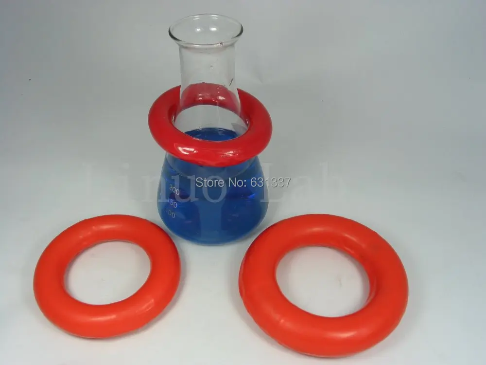 Lead Ring Flask Weight ring , Plastic Coating , adapted to Conical Flask, Diamension 48mm