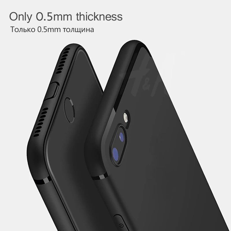 H&A Luxury Back Matte Soft Silicon Case for iPhone 6 Cases 6s Plus 5 5s SE 7 7 Case Full Cover For iPhone 7 7 Plus Phone Cases