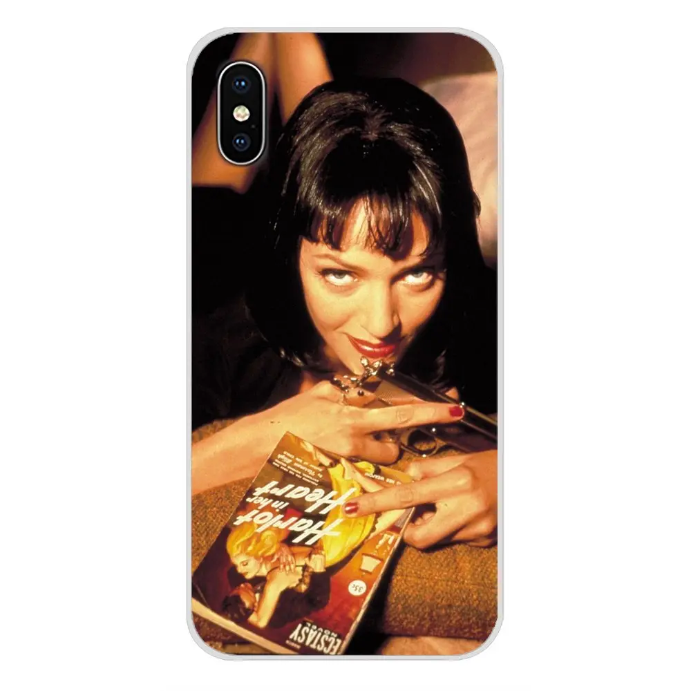 Чехол для телефона Motorola Moto X4 E4 E5 G5 G5S G6 Z Z2 Z3 G G2 G3 C Play Plus Pulp Fiction smoke gun аксессуары