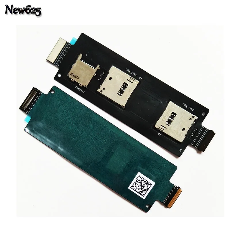 

Original SIM Card Reader Holder Slot Flex Ribbon Cable For ASUS ZenFone 2 5.5 Inch ZE551ML ZE550ML Sim Cards Adapters