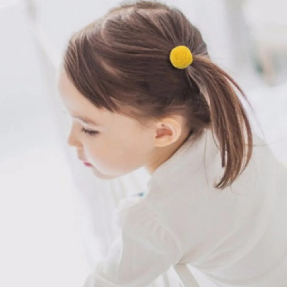 Cute Small Hair Ball Baby Girls Elastic Hair Rubber Bands Kids Girls Candy Color Hair Rope Ring Accessories Headwear Cute Small Hair Ball Baby Girls Elastic Hair Rubber Bands Kids Girls Candy Color Hair Rope Ring Accessories Headwear