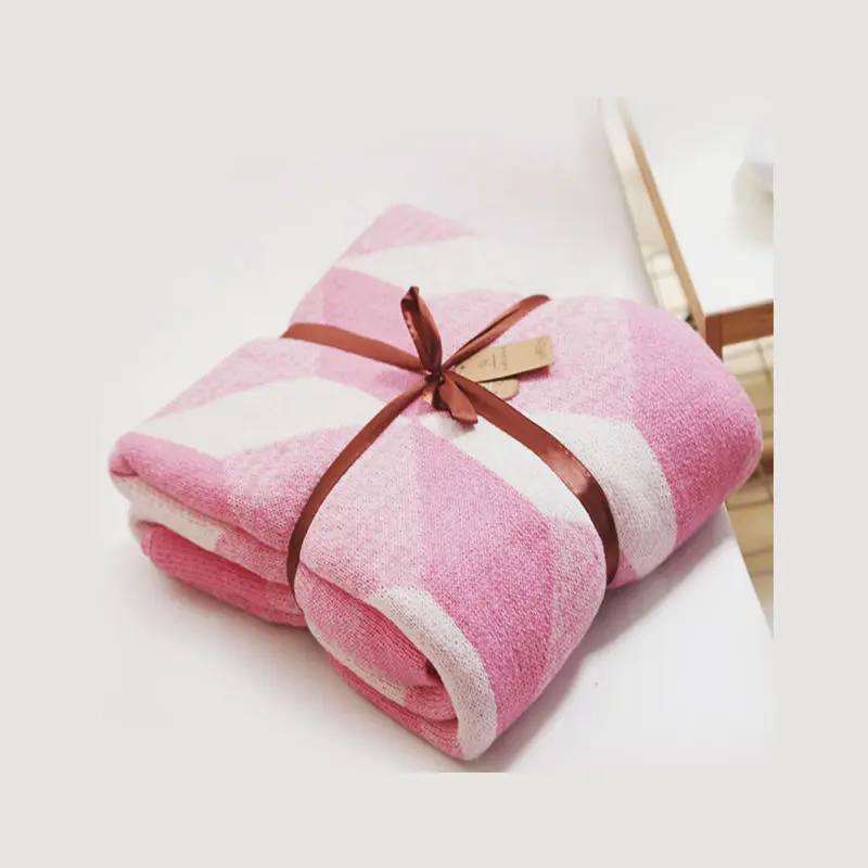 

Simanfei Soft Knitted Blanket Wool Blanket Rug Nap Blanket Spread Carpet Bed Blanket Sofa Throw Sofa Throws Vintage Bed Throws