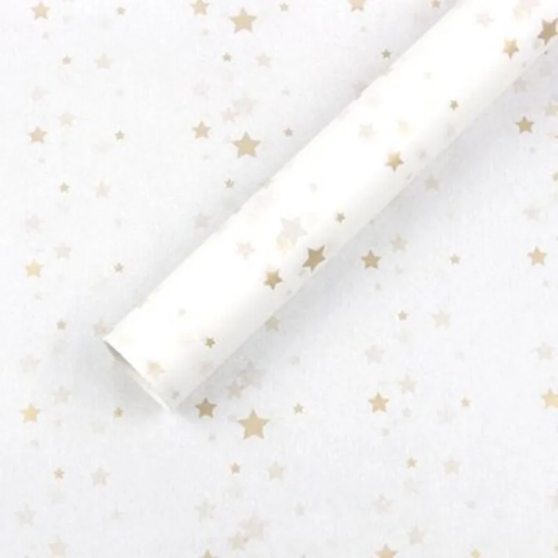 Дизайн букет упаковочный материал для подарков папиросная бумага 45 листов/Лот 50*70 см цветок бумажная подкладка звезда печать