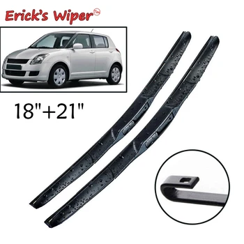 

Erick's Wiper Front Hybrid Wiper Blades For Suzuki Swift MK1 MK2 1995 - 2010 Windshield Windscreen Front Window 21"+18"