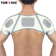 Бренд Tom's Hug, самонагревающийся пояс, поддержка спины, Защита плеч, бамбуковый уголь, бандаж для тренажерного зала, спортивная травма, Задняя накладка, ремни, сохраняющие тепло