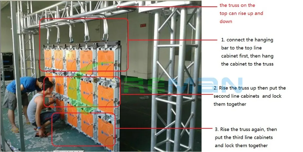 Hanging truss