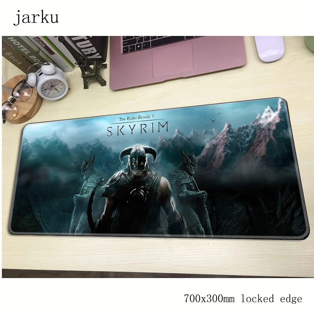 Skyrim коврик для мыши компьютерный 700x300x2 мм большой красивый эргономичный гаджет