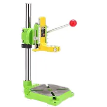 Electric power Drill Press Stand Table for Drill Workbench Repair Tool Clamp for Drilling,Collet Table 35&43mm 0-90 degrees