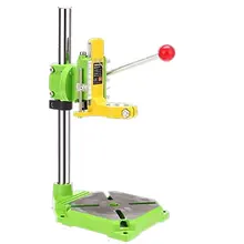 Электрические дрели Пресс Настольная Подставка для Буровых Workbench Ремонт Зажим Инструмента для Бурения, Колле Таблица 35 и 43 мм 0-90 градусов