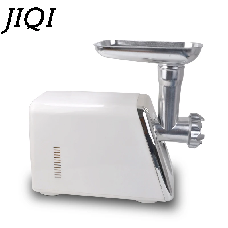 JIQI Electric Meat Grinder Vegetable Cutter Grinding Machine Sausage Stuffer Mincer Shredder Food Chopper Processor 110V 220V