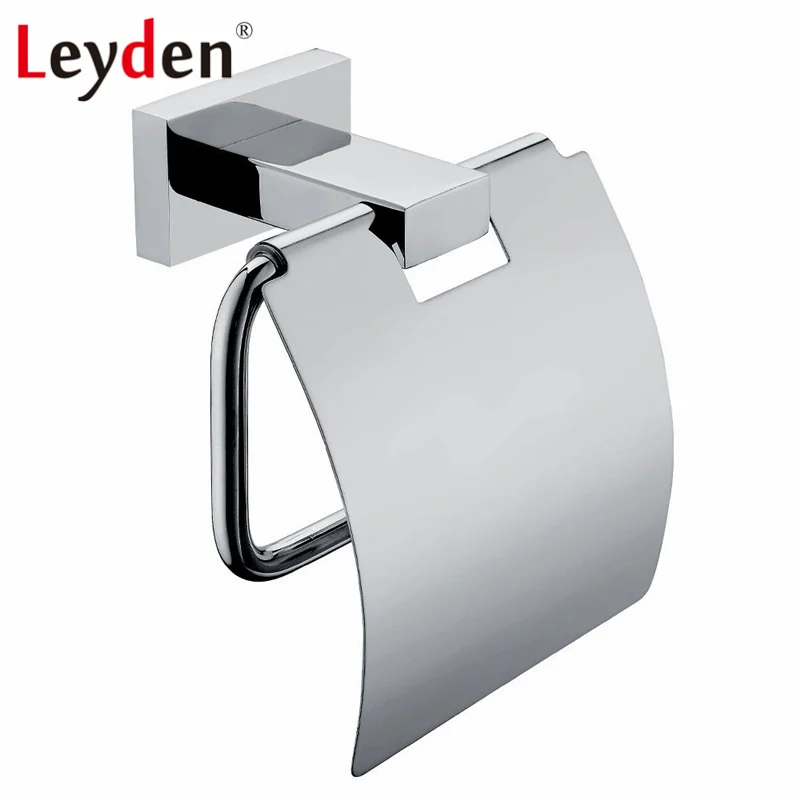 Modern Gold Finish Toilet Roll Holder Wall Mounted Stainless Steel Paper Bracket