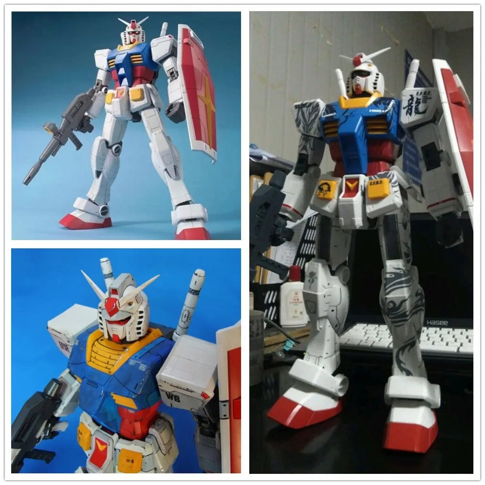 Db Model 1 48 Fighter Mega Size Rx 78 2 Dragon Decal Model 375mm Dd046 Action Figures Aliexpress