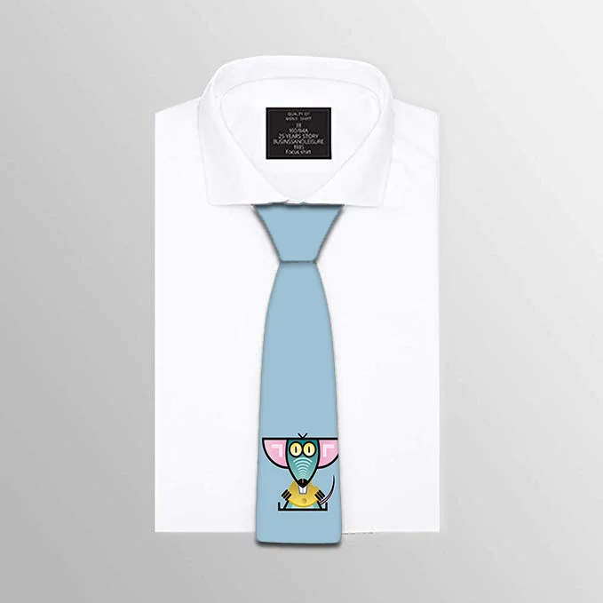 8 видов стилей галстуки с животными из мультфильмов для мужчин Роскошные шелковые вечерние галстуки в подарок модные дизайнерские деловые Свадебные Мужские галстуки 5S-LD10 - Цвет: 04