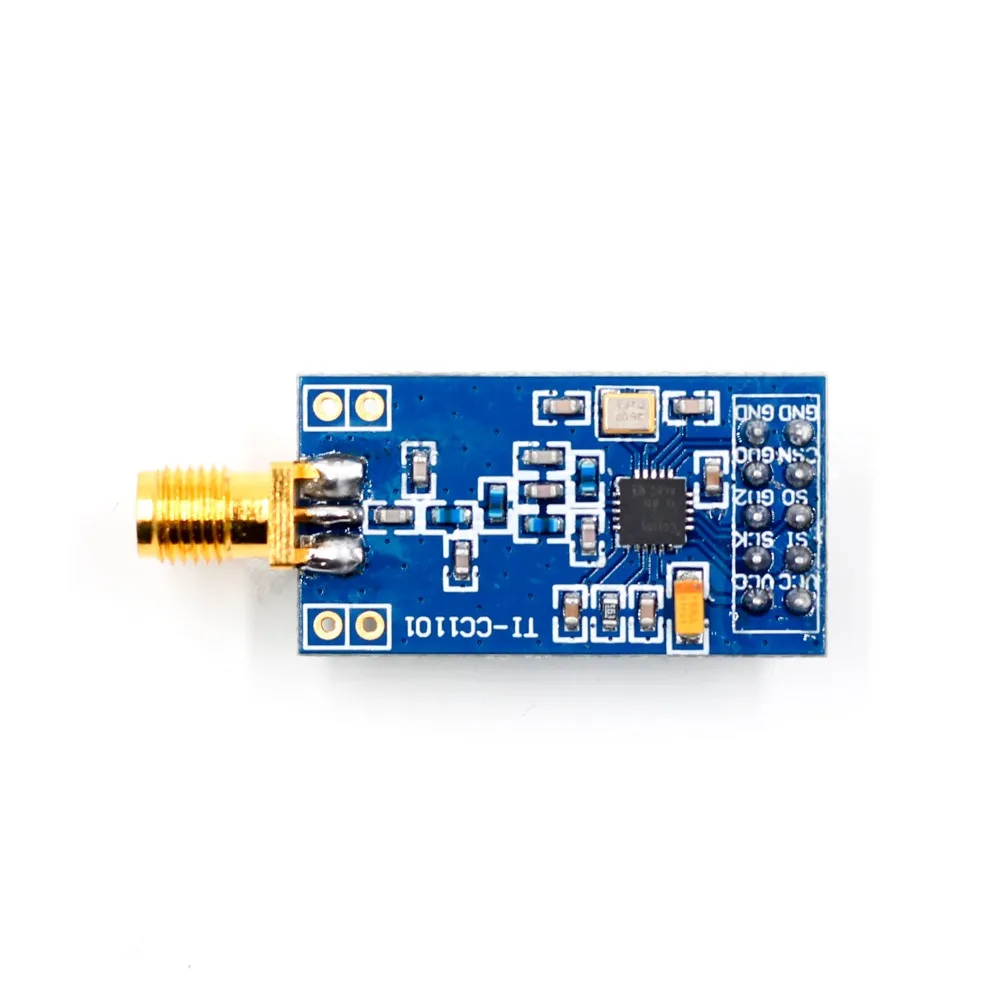 1 шт. CC1101 Беспроводной модуль с антенна SMA Беспроводной приемопередатчик модуль для Arduino 315/433/868/915 МГц