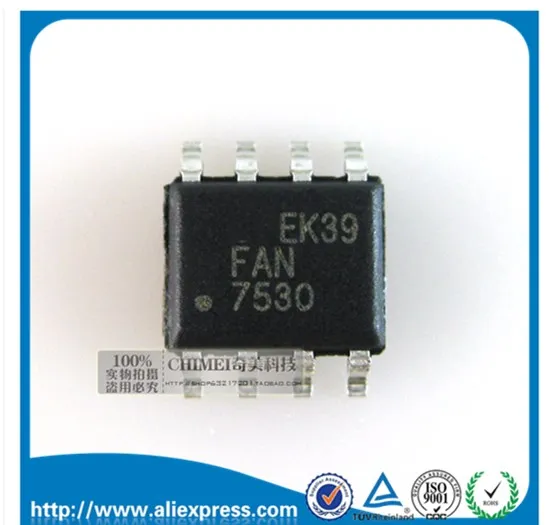Новое подлинное Оригинальное точечное зарядное устройство FAN7530 с ЖК-дисплеем |