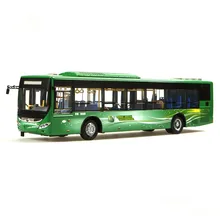 Collectible Alloy Model Gift 1:42 Original Yutong ZK6125CHEVPG21 Hybrid City Transit Bus Vehicle DieCast Toy Model Decoration 1 43 ikarus 280 soviet russia articulated city bus coach diecast model car bus