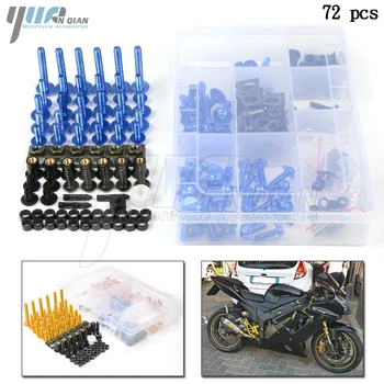 

Hot Universal Motorcycle Fairing Body Bolts Spire Screw Spring Nuts FOR BMW R1200S R1200ST R1150RT F650CS R1100S R1150R S1000RR