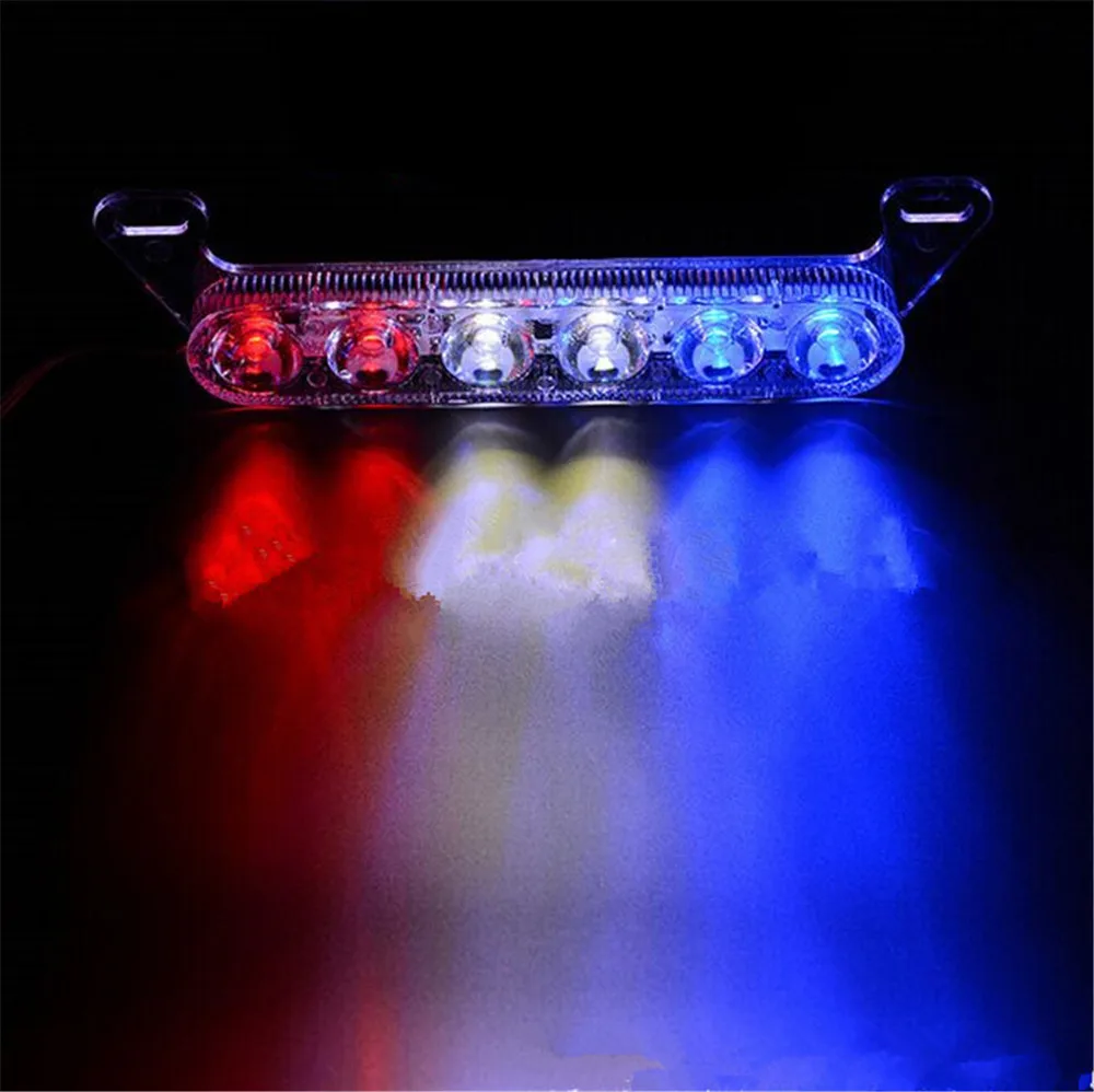 LED Strobe Light Vehicle Flash Lights Motorcycle Car Rear Tail Reverse